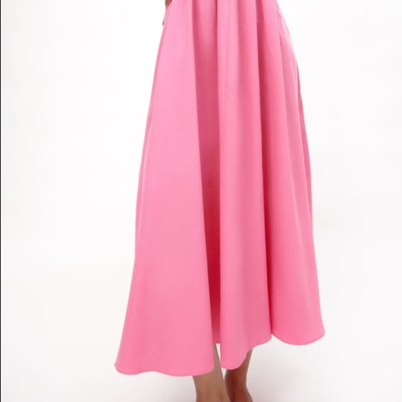 ZARA POPLIN HALTER DRESS - Picture 5 of 7